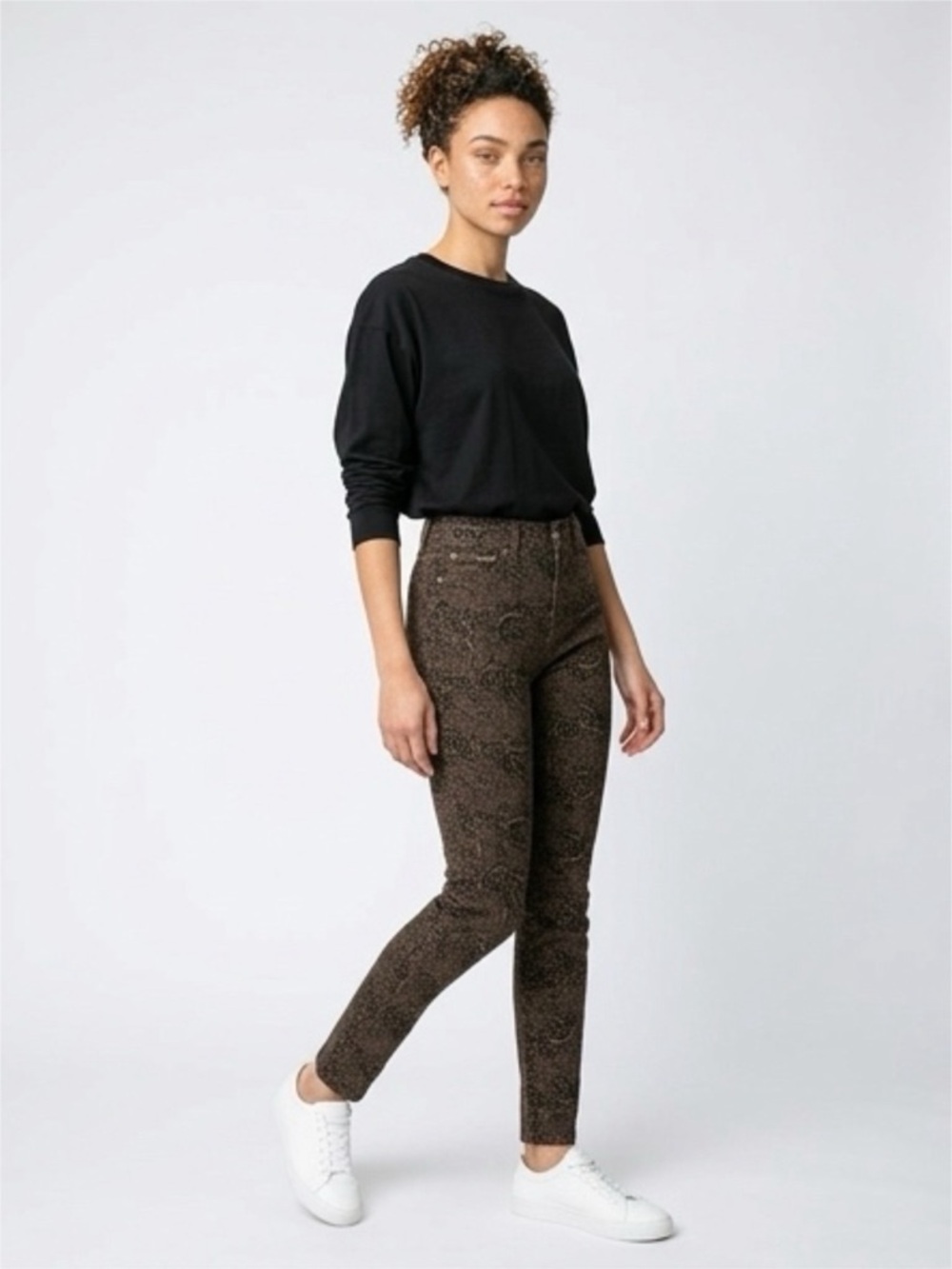 INCDenim - Animal Print Skinny Jeans - Size 6/28